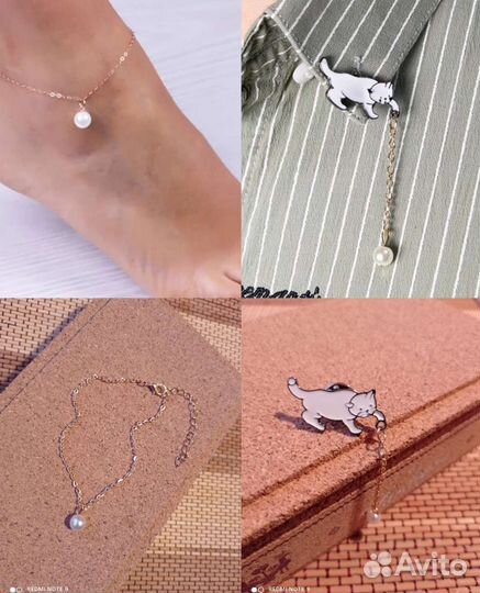 12 брошей Котики. Новые