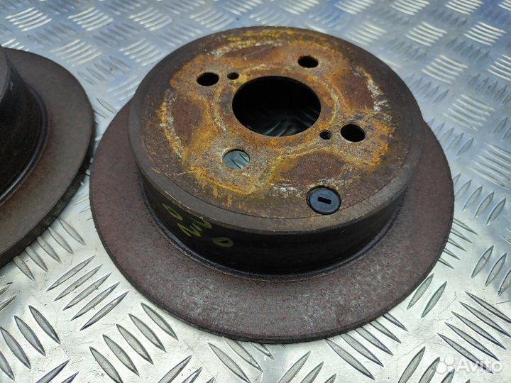 Диск тормозной задний Toyota Corolla 9 E120 1.4