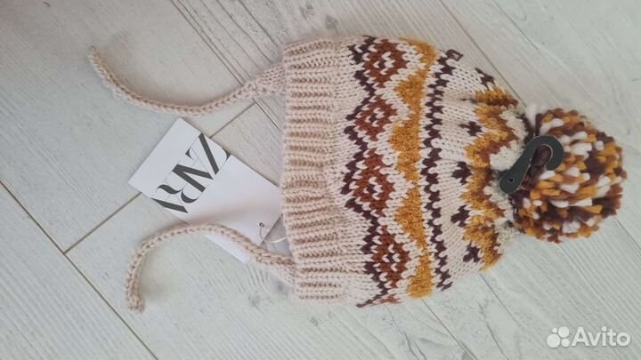 Zara шапка детская новая