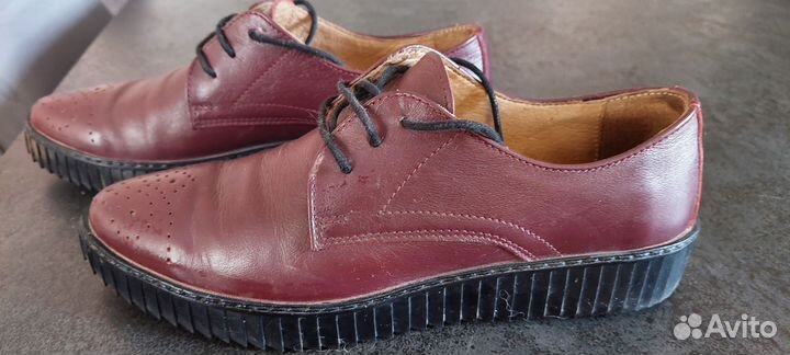 Полуботинки женские 37 размер натуральная кожа
