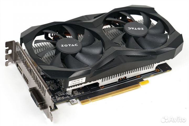 Видеокарта zotac GeForce GTX 1660 super 6 гб