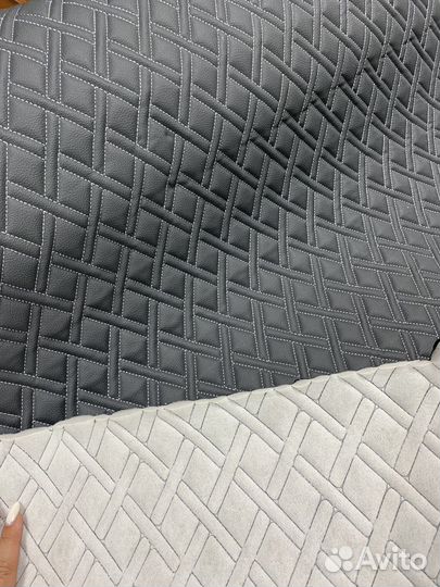 Экокожа стеганная