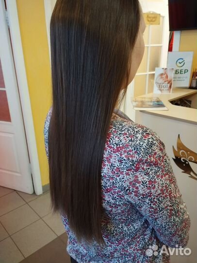 Продаю волосы. еще не срезанные 35 см