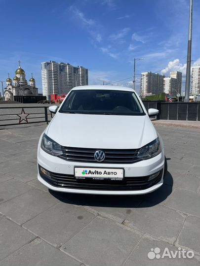 Volkswagen Polo 1.6 AT, 2018, 58 250 км
