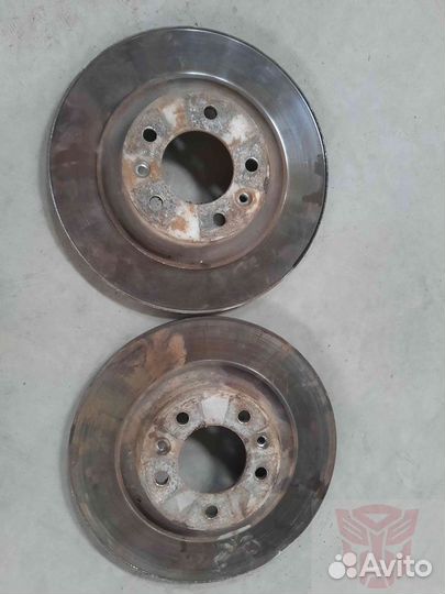 Диск тормозной передний Peugeot 407 6D, EW10A