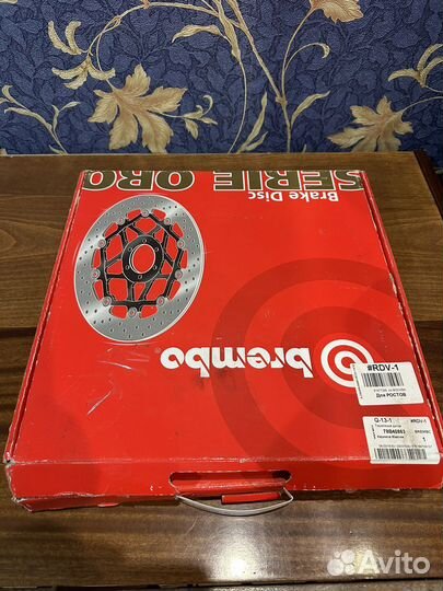 Тормозные диски brembo для мотоцикла