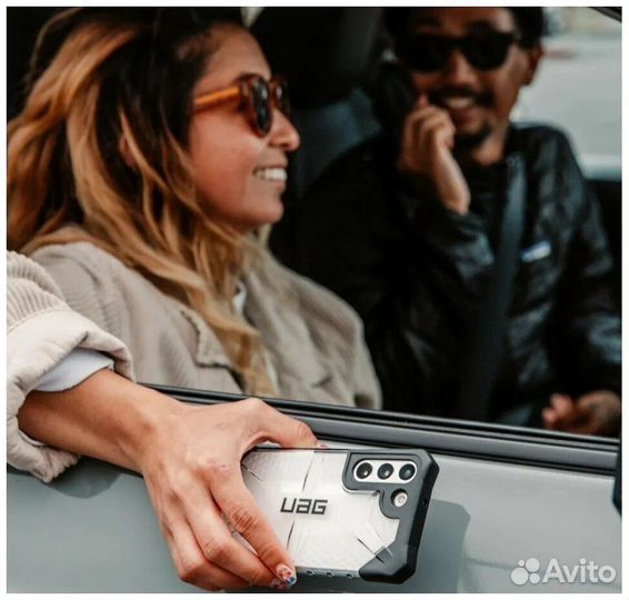 Чехол Uag Plasma Samsung Galaxy S22+, прозрачный