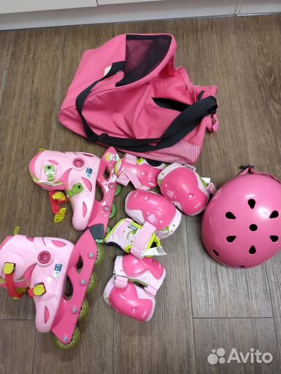 Детские ролики и защита