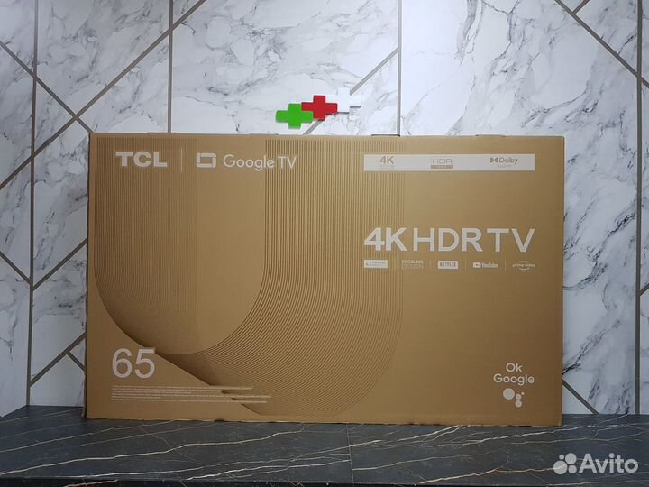 Смарт тв TCL 65P635 4K Google TV