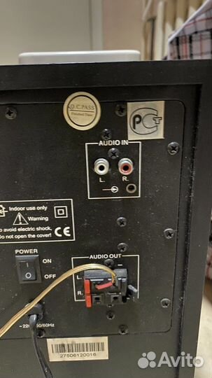 Компьютерные колонки и сабвуфер