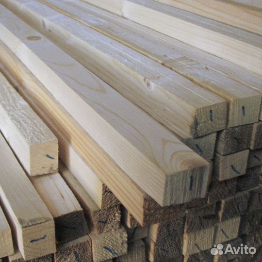 Брусок сухой строганный. Пиломатериалы
