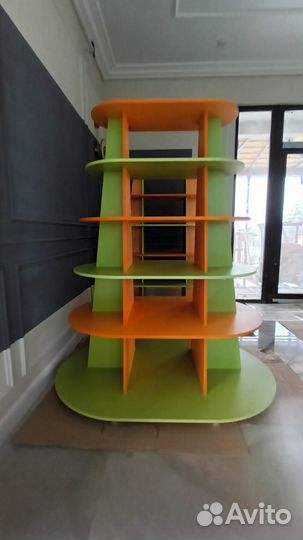 Стеллаж для книг, игрушек,товара