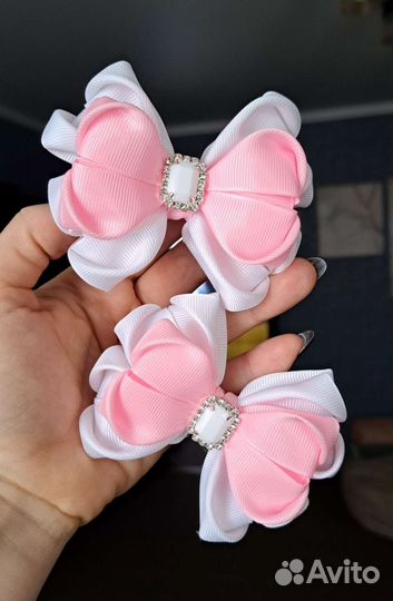 Резинки бантики для волос