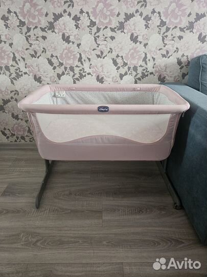 Детская кроватка приставная chicco