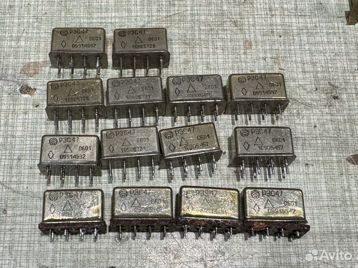 Реле рэс47 рэк87