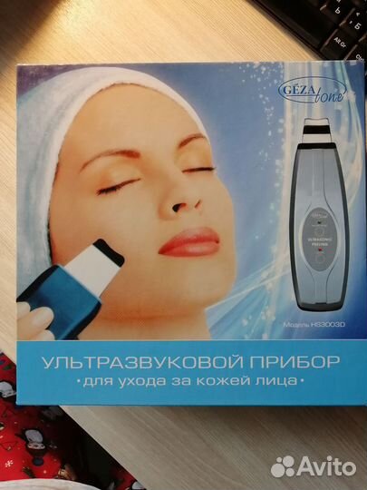 Ультразвуковой прибор для ухода за кожей лица