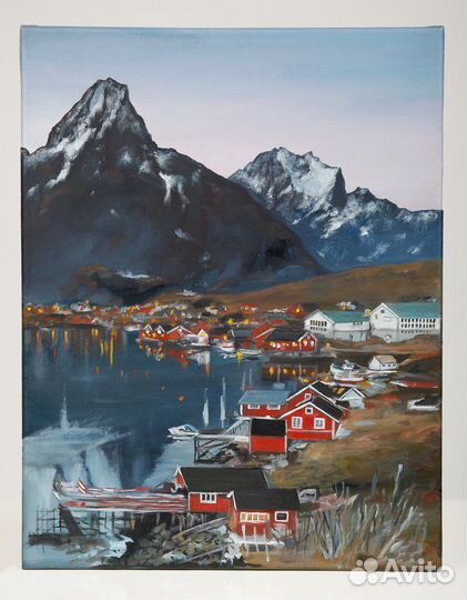 Картина маслом на холсте