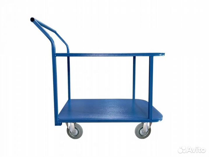 Тележка платформенная TOR тп-2Я (600х900) 2х-ярусная (160мм)