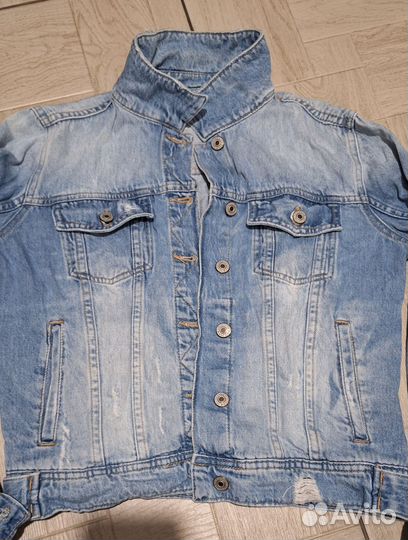 Джинсовая куртка zara