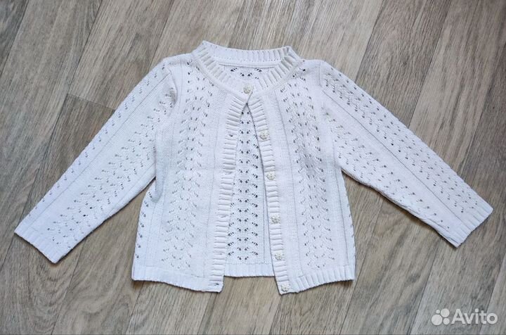 Теплые вещи одежда для девочки пакетом 92-98