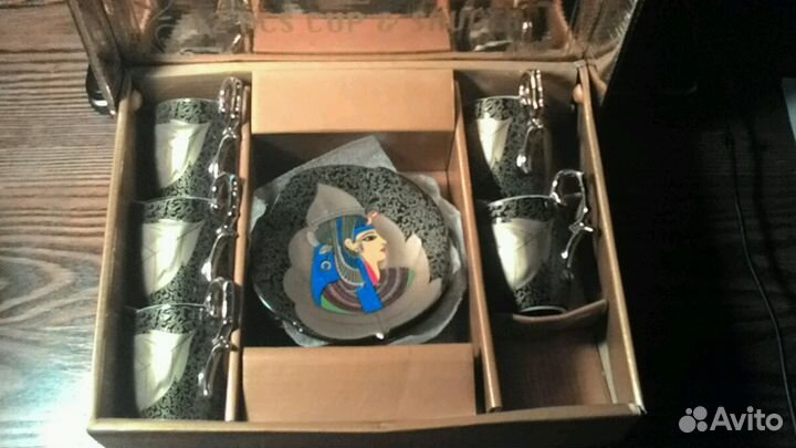 Сервиз кофейный на пять персон. Египет