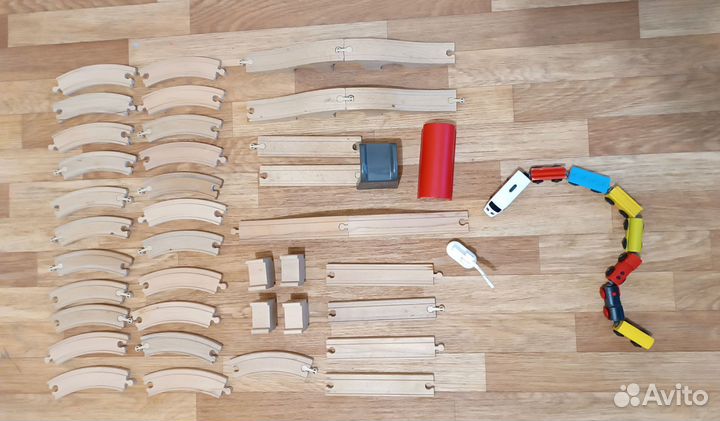 Железная дорога IKEA с поездом на батарейках