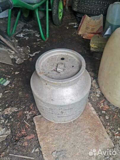 Бидон алюминиевый