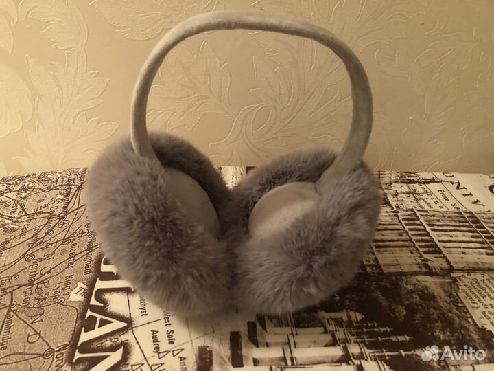 Ободок ушки теплые