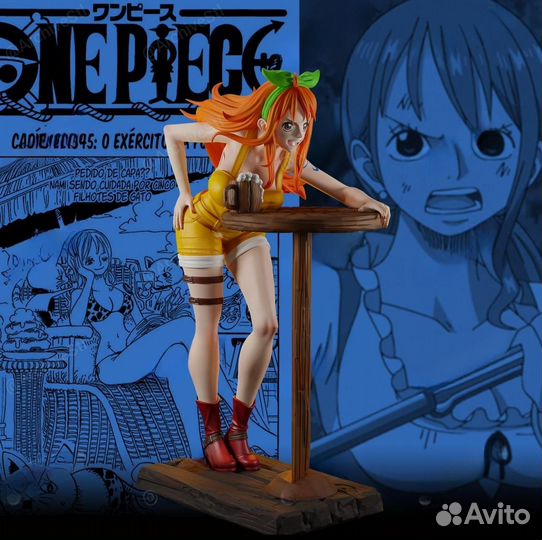 Аниме фигурка Ван пис One piece Нами (3д печать)