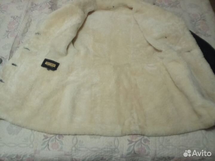 Натуральная кожаная дубленка