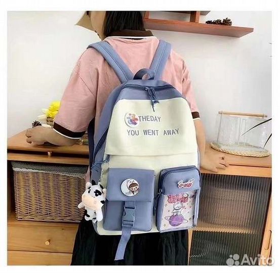 Школьный рюкзак набор 4 в 1