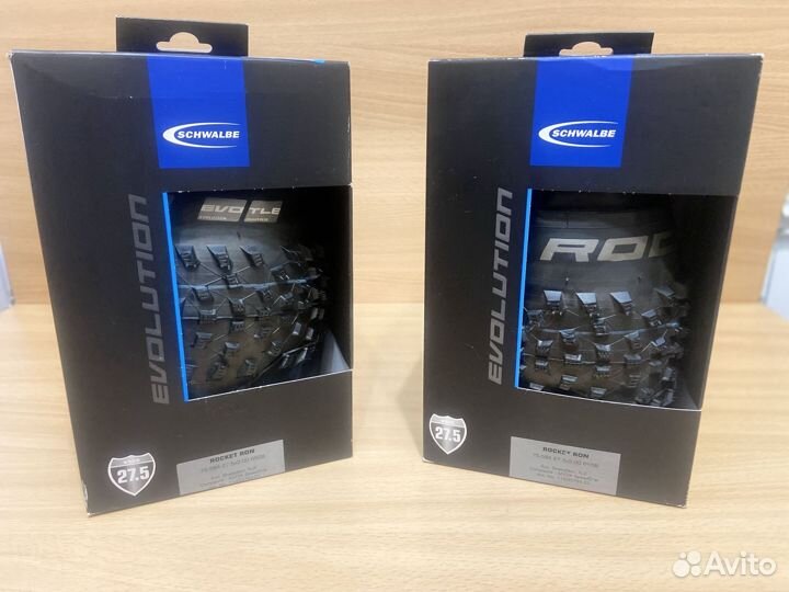 Покрышки Schwalbe rocket RON 27,5x3.0 (бескамерка)