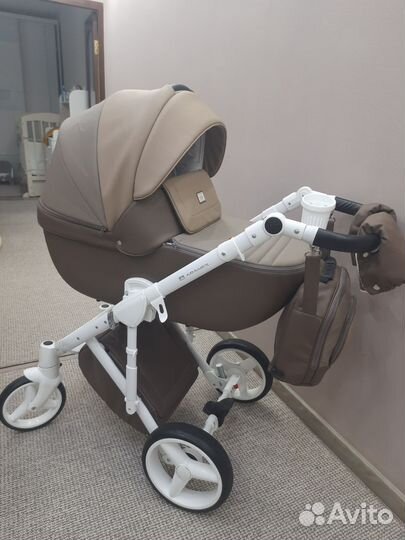 Коляска 2 в 1 adamex luciano