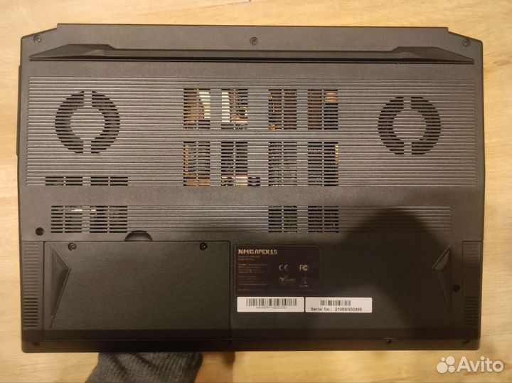 Игровой ноутбук XMG apex15, 3950x, 64gb, 2070 8gb