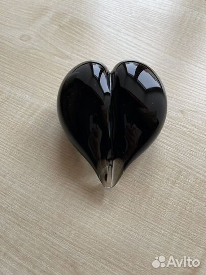 Статуэтка сердце из стекла