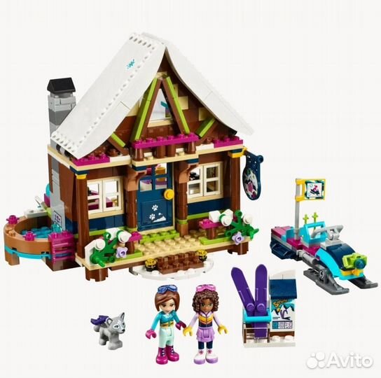 Аналог Lego Friends 41323 Горнолыжный курорт: Шале