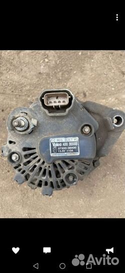 Генератор hyundai sonata