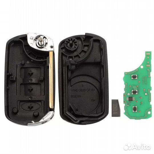 Ключ с чипом range rover vogue