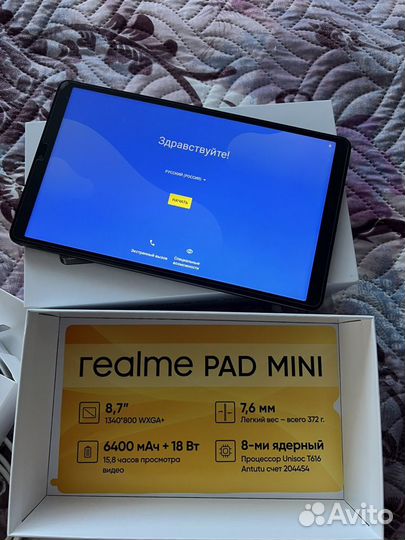 Планшет Realme pad mini LTE