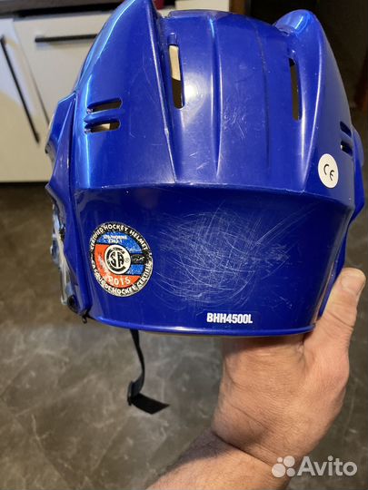 Шлем хоккейный взрослый bauer 4500, размер L