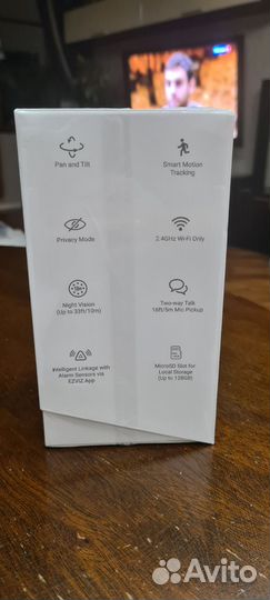 IP камера поворотная с поддержкой Wi-Fi Ezviz C6CN