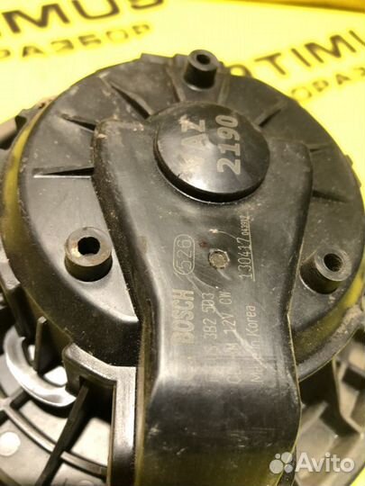 Моторчик печки Лада Гранта
