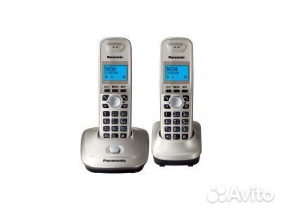 Радиотелефон с 2 трубками Panasonic KX-TG2512RUN п