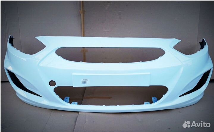 Бампер передний на Hyundai Solaris 2010-2014