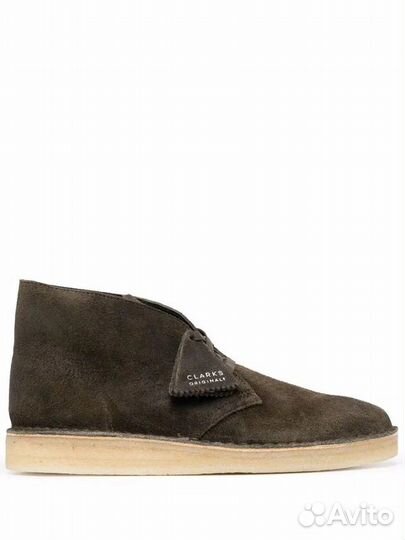 Ботинки Clarks desert Coal, оливковый зеленый