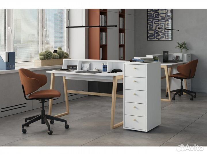 Офисная тумба Квист-4 White