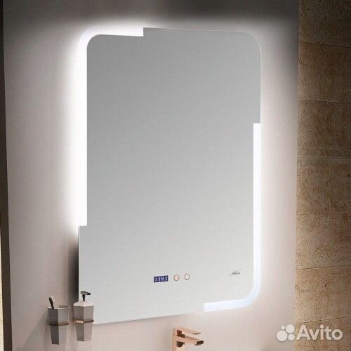 Зеркало Melana с LED-подсветкой mln-led063 Хром