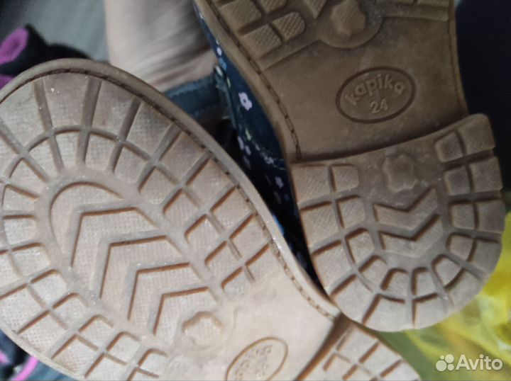 Ботинки детские демисезонные 25 размер