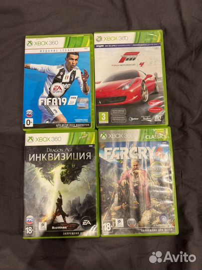 Игры для xbox 360 диски