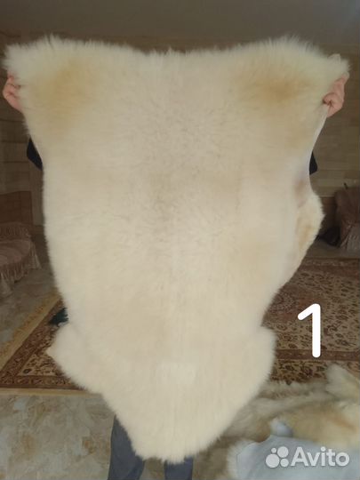 Выделанные овечьи шкуры